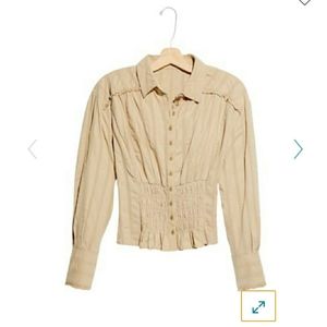 Free people Tammy Button Up Blouse